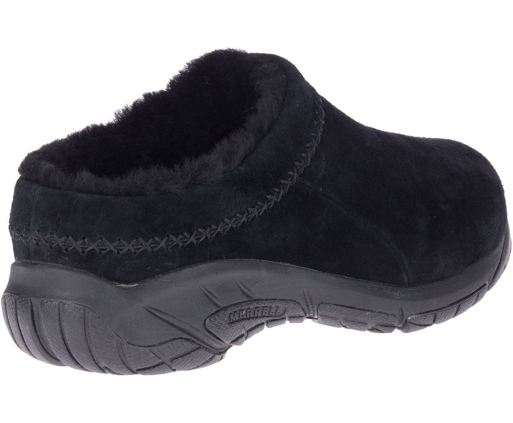 Merrell Slip Ons Damskie Czarne - Encore Ice 4 Wide Width - 875149-MKQ